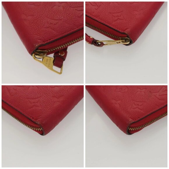 LOUIS VUITTON Monogram Empreinte Zippy Wallet Glenard M83639 LV Auth 121941 - Picture 14 of 16